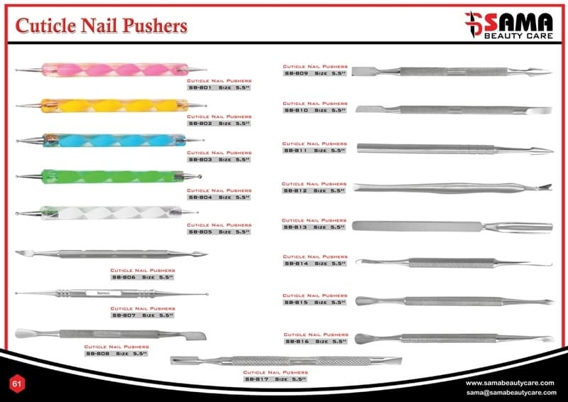 Cuticle Nail Pushers